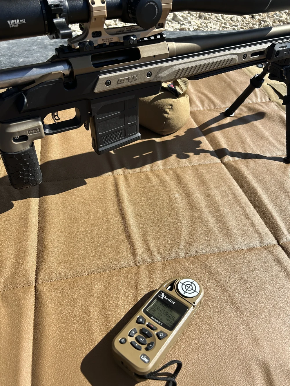 Kestrel Cover Coin - Crosshairs — SM Custom Products